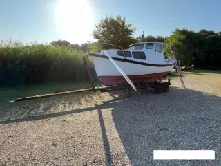 Båd og båd trailer