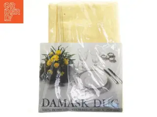Gul damask dug (str. 160x260 cm)