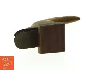 Vintage Håndskåret Træ fugl Tukan (str. 12 x 11 cm)