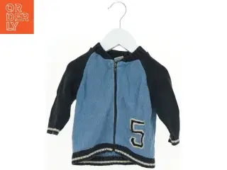 Strikket cardigan med lynlås fra Friends (str. 68)