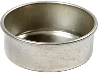 Elegant lysmanchetter i rustfrit stål - 12 stk.