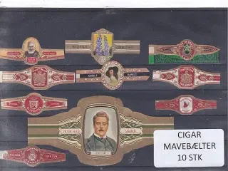 Cigarmavebælter - 10 Stk.