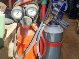 Skærebrændersæt sælges 