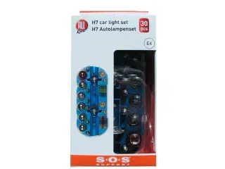 Allride SOS Support H7 pærekit 12V inkl. sikringer