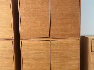 3 skabe og 1 skuffedarium (eg)