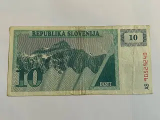 10 Tolar Slovenia