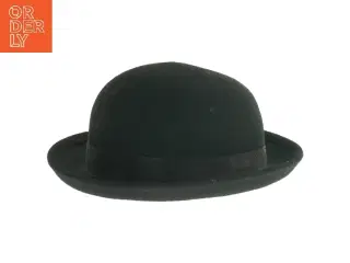 Sort bowler hat fra H&M (str. m/56 Ø 19 cm)