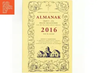 Københavns Universitets Almanak 2016