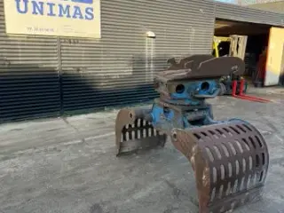 Sorteregrab med rotor 