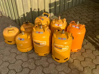 11 og 5 kg Gasflasker