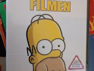 The Simpsons Filmen. På DVD.