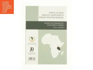 Research and information visit to the Republic of Tanzania, 21 January - 6 February 2013 (Bog)