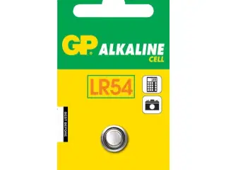 Gp lr54/lr1130 batteri stk.