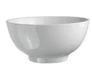 48 stk. Skål rund 175 mm hvid porcelæn