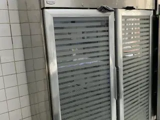Electrolux dobbeltkøleskab med glasdør