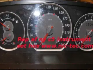 Ny Citroen C5 Instrument rep