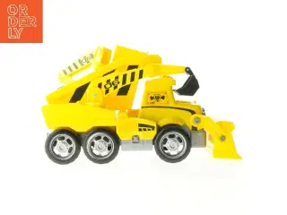Paw Patrol stor gul legetøjs gravemaskine (str. 38 cm)