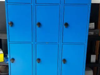 Blika garderobeskab/boks - 12 rum