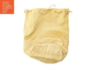 Taske i skind (str. 42x36 cm)