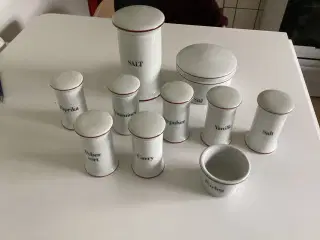 Krydderi krukker fra B&G