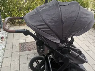 Klapvogn kinderkraft 3 in 1 -   (med autostol)