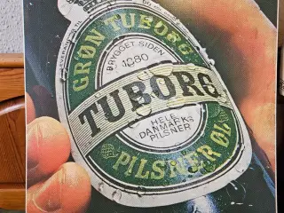 Tuborg metal skilt 