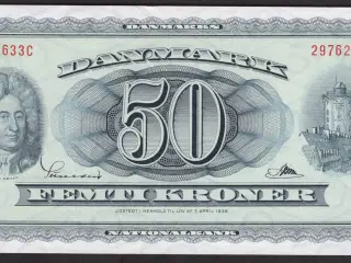 Danmark 50 Kroner A5 1963