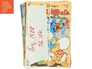 Disney Tegneserieblade, 1988, 36stk