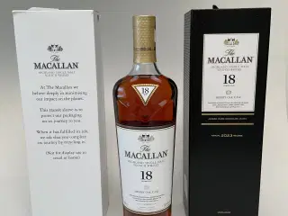 Macallan 18 Sherry Oak 2023.  70cl