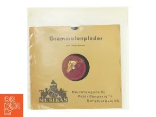 Grammofonplade med omslag