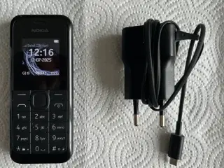  Nokia 105 4G – Fremtidssikret SOS/nødtelefon 