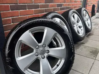 17”  5x112 Originale Audi fælge med vinterdæk