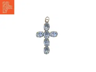 Kors med simili sten (str. 3,2 x 2,1 cm)
