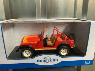 Modelbil 1:18 Jeep Renegate