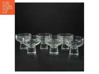 Klare glas skåle (str. 9x9 cm)