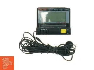 Elektronisk indendørs/udendørs termometer (str. 6,5x5,5 cm)