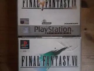 Final fantasy 7 og 9 