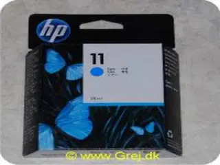 HP - 11 - Cyan Blæk Patron - 28ml