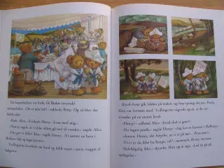 Herskabs- og tjenestefolksbamser på sommerferie