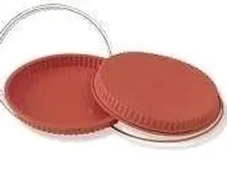 3 stk. Tærteform silicone non-stik Ø240 mm H30 mm