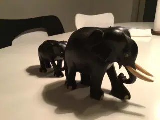 Ibenholt Elefant