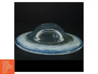 Stor dekorativ glasskål (str. 32 x 8 cm)