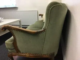 Sofa med tilhørende to lænestole