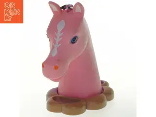 Lyserødt hestehoved (str. 26x22 cm)