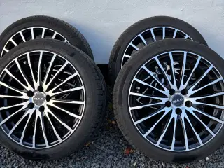 Alufælge med 17” Michelin Primacy 4