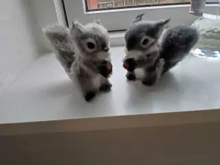 2 plys egern til julepynt sælges sammen