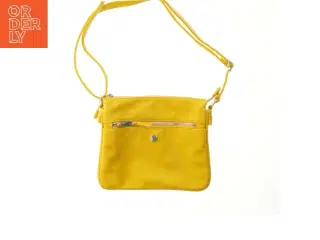 Gul skuldertaske (str. 27,5x22,5 cm)