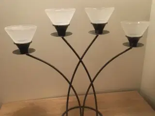 Adventsstage metal og glas , Julepynt, 