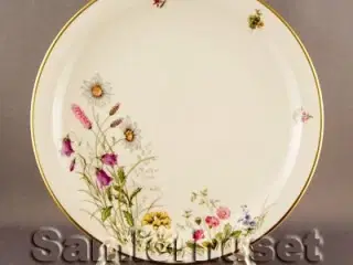 Danmarks Flora Kagetallerken 17½ cm.