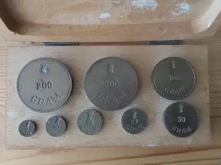 Vægtlodder messing